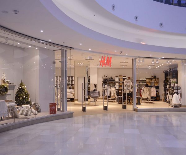 Rozšíření a přestavba obchodní jednotky H&M v Nákupní galerii Myslbek